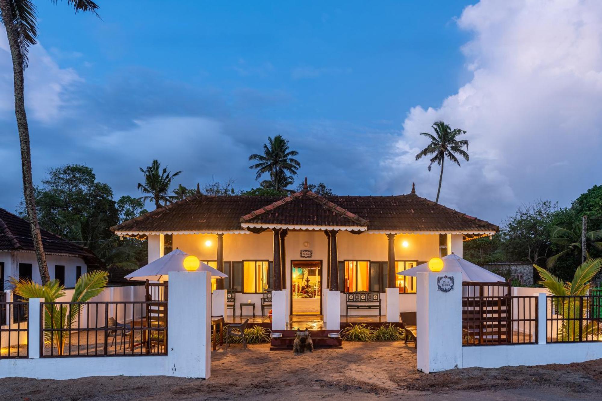 Villa Naina, Marari Beach Alappuzha Exterior foto